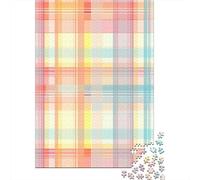 Rompecabezas de Madera de 500 Piezas con Esquema de Color, 9 Cuadrados, para Adultos. Un Juego desafiante. 500 Piezas (52 x 38 cm)