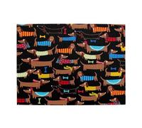 Rompecabezas de Madera de 500 Piezas con la Frase Amo a mi Perro Salchicha para Adultos Mayores.