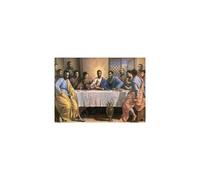 Rompecabezas de madera de 500 piezas de la Última Cena afroamericana: el mejor regalo educativo para ejercitar el cerebro.