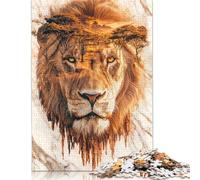 Rompecabezas de Madera de 500 Piezas para Adultos, Guardianes de Las Llanuras, Ideal para Adolescentes, Juego Familiar (52 x 38 cm)