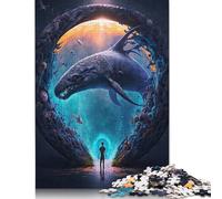 Rompecabezas de Madera de 500 Piezas Portal al Agua para Adultos (52 x 38 cm)