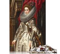 Rompecabezas de Madera de Marchesa Brigida Spinola de 1000 Piezas para Adultos, Ideal para ejercitar el Cerebro, Juegos de Entretenimiento, Regalos y Actividades Familiares (75 x 50 cm)