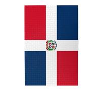 Rompecabezas de madera de República Dominicana de 1000 piezas, actividad familiar relajante para adultos, rompecabezas de paisaje colorido en caja de plástico, regalo de decoración del hogar