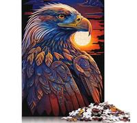 Rompecabezas de Madera Estilo 1 de la Serie Eagle Art, 1000 Piezas, Ideal para Adolescentes, Adultos, Juego Educativo, desafío, 75 x 50 cm.