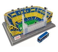 Rompecabezas de Madera para Adultos, Armando Stadium Puzzle, Modelo de réplica del Estadio de fútbol del Equipo Juvenil Argentino, Rompecabezas 3D de ensamblaje de Modelo de Edificio de fama Mundial