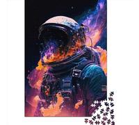 Rompecabezas de Madera para Adultos Crónicas del Explorador Cósmico de 500 Piezas. Juguete Educativo antiestrés. Regalo Ideal para Navidad. 500 Piezas (52 x 38 cm).