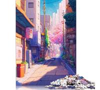 Rompecabezas de Madera para Adultos y Adolescentes: Calles Ocultas de la Ciudad Mayores de 14 años. 520 Piezas (52 x 38 cm).