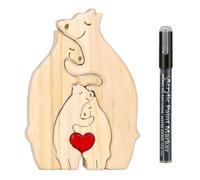 Rompecabezas de Madera Personalizado, Oso Madera Rompecabezas Personalizado
