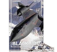 Rompecabezas de Madera SR71B Blackbird Trainer de 500 Piezas para Adultos y Amantes de los Rompecabezas (52 x 38 cm).