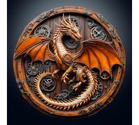 Rompecabezas De Madera -Tamaño 3D Efectos Visuales Formas Únicas Avanzado Adulto Animales Rompecabezas De Madera, Decoración del Hogar