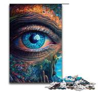 Rompecabezas de Madera Tercer Ojo para Adultos desafiante Juego de ingenio para Adolescentes Divertido Juego Interactivo para Toda la Familia 1000 Piezas (75 x 50 cm)