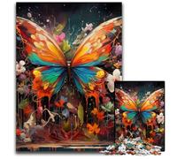 Rompecabezas de Mariposa de 1000 Piezas, Ideal para Adultos, Actividades Familiares, decoración del hogar, 50x75cm/19,68x29,52 Pulgadas.
