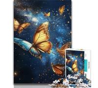 Rompecabezas de Mariposa de Diamante de 1000 Piezas para Adolescentes Toda la Familia (50x75cm)