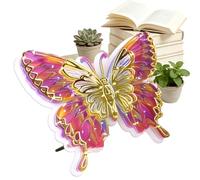 Rompecabezas de mariposa para adultos | Puzzle estimulante de acrílico - rompecabezas para adultos - para adolescentes y familia, cumpleaños, Navidad, oficina, sala de