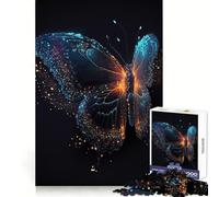 Rompecabezas de Mariposas Coloridas para Adultos,1000 Piezas,Ejercicio Mental,diversión Tranquila,Cierre Seguro,Gran Regalo (50x75cm)