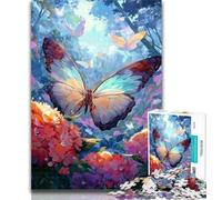 Rompecabezas de Mariposas de 1000 Piezas para Adolescentes y Adultos Entrena tu Cerebro y Tus Manos Regalo de cumpleaños 50x75cm