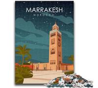 Rompecabezas de Marrakech para Adolescentes (1000 Piezas, 50x75cm)