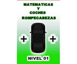 Rompecabezas de matemáticas y coches: Agrega solo un auto para corregir la ecuación Nivel 1