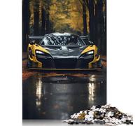 Rompecabezas de McLaren Senna, 1000 Piezas (38 x 26 cm), cartón 100% Reciclado, Ideal para el Día de la Madre.