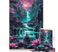 Rompecabezas de meditación samurái para Adolescentes, 1000 Piezas, Juguete para ejercitar el Cerebro, relajación Mental, Arte para armar, (38x52cm)