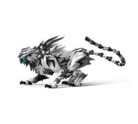Rompecabezas de metal 3D, juego de construcción de tigre, el clásico de las montañas y los mares, regalo para coleccionistas (versión de kit)