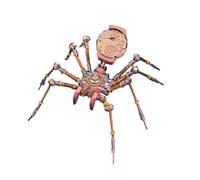 Rompecabezas de metal 3D para adultos, 177 piezas 3D DIY Steampunk mecánico veneno diente centinela araña kits con diseño de fantasía, adorno artístico creativo para el hogar y la oficina