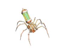 Rompecabezas de metal 3D para adultos, circuito mecánico Steampunk, kit de modelo de montaje de insectos, exhibición creativa de escritorio y regalos (139 piezas)