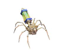 Rompecabezas de metal 3D para adultos, circuito mecánico Steampunk, kit de modelo de montaje de insectos, exhibición creativa de escritorio y regalos (139 piezas)