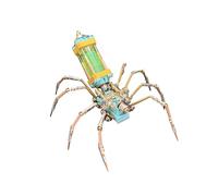 Rompecabezas de metal 3D para adultos, circuito mecánico Steampunk, kit de modelo de montaje de insectos, exhibición creativa de escritorio y regalos (139 piezas)