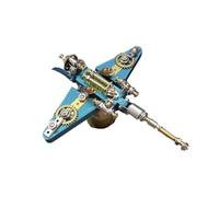 Rompecabezas de metal 3D para adultos, kit de modelo de criatura marina mecánica 3D, montaje steampunk, exhibición de escritorio de moda y regalo (123 piezas)