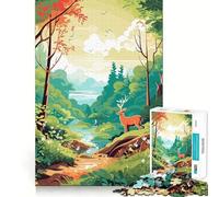 Rompecabezas de mitología y Cultura de 1000 Piezas para Adolescentes Mejora la Memoria, sin estrés, Bordes Ajustados, decoración de Pared (38x26cm)