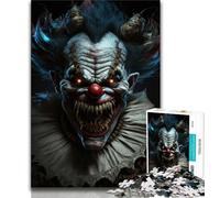 Rompecabezas de Monstruos de 1000 Piezas para Adolescentes desafiante y difícil con Piezas aleatorias Que encajan Perfectamente (38x26cm)