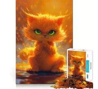 Rompecabezas de Monstruos de Yoga sin esponjosidad para Adultos,1000 Piezas,Juego para ejercitar la Mente,Corte de precisión,Bordes Suaves,desafío Divertido para Pasar el Tiempo (50x75cm)