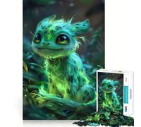 Rompecabezas de Monstruos del Bosque sin esponjosidad para Adultos,1000 Piezas,Juego para estimular la Mente,tamaño Uniforme,Piezas precisas,Ideal para Viajar, ejercitar la Mente