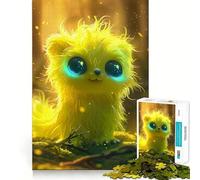 Rompecabezas de Monstruos luciérnaga sin Pelusa,1000 Piezas,Juego de concentración Mental,diseño Ajustado sin Huecos,desafío Cerebral Interactivo para el hogar (50x75cm)