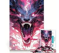 Rompecabezas de Monstruos terroríficos de 1000 Piezas para Adultos Juguete Intelectual para Relajarse y divertirse Pieza de Arte 38x52cm