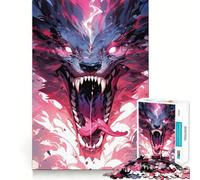 Rompecabezas de Monstruos terroríficos de 1000 Piezas para Adultos Mejora la Memoria Tiempo de Aprendizaje Imagen para armar Obra de Arte 38x26cm