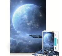 Rompecabezas de Nave Espacial explorando Pandora para Adolescentes, 1000 Piezas, lógica Clara, Juguete Divertido y Tranquilo, Corte, cálida Sorpresa 38x26cm