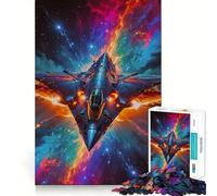 Rompecabezas de Nave Espacial Nebulosa de 1000 Piezas para Adolescentes Juguete para desarrollar la Mente Diseño Relajante y Acogedor Regalo Original para armar 38x52cm