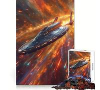 Rompecabezas de Naves espaciales de 1000 Piezas para Adolescentes Juguete para desarrollar la Mente Diseño Relajante y Acogedor Regalo Original para armar 38x52cm
