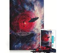 Rompecabezas de Naves espaciales y nebulosas para Adultos, 1000 Piezas, Juego Inteligente para aliviar el estrés, patrón de ensamblaje, Regalo conmovedor 50x75cm
