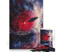 Rompecabezas de Naves espaciales y nebulosas para Adultos, 1000 Piezas, Juego Inteligente para aliviar el estrés, patrón de ensamblaje, Regalo conmovedor 50x75cm