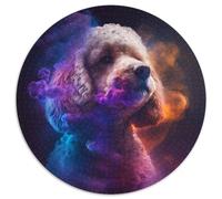Rompecabezas de Nebulosa de caniche para Adultos, 1000 Piezas, Padres, Parejas y Amigos (Mayores de 14 años, 67,5 x 67,5 cm)