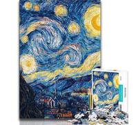 Rompecabezas de Night Sky de Cielo Nocturno para Adolescentes, 1000 Piezas, Juguete Educativo Intelectual descompresor, Regalo de cumpleaños, Regalos, Arte de Pared, 50x75cm