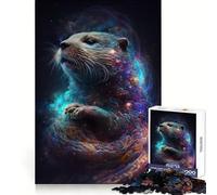 Rompecabezas de Nutria Salvaje para Adolescentes, 1000 Piezas, Juguete Intelectual, Escape Tranquilo, Corte de Calidad, Regalo de Temporada (38x26cm)