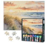 Rompecabezas de océanos, 1000 piezas, puzles de paisaje natural para adultos, playa, 1000 piezas, puzles para adultos, juego de habilidad imposible para toda la familia, 70 x 50 cm
