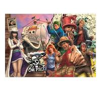 Clementoni - One Piece Netflix Super Puzzle - Rompecabezas Infantil Super de 180 Piezas con los Personajes de la Serie de Acción Real, Desde 7 Años - 28104