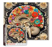 Rompecabezas de órgano humano, 1000 piezas para adultos, cerebro, planta, flor, rompecabezas coloridos, juego educativo, desafío, juguetes para hombres y mujeres, imposible, difícil, desafiante para