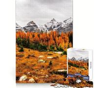 Rompecabezas de otoño del Valle de los Diez Picos para Adolescentes, 1000 Piezas, Mejora la Memoria, Ocio en casa, Bordes precisos, 38x52cm