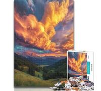 Rompecabezas de Paisaje Celeste para Adultos, 1000 Piezas, para Adultos y Adolescentes, Juego desafiante y Familiar, interacción Entre Padres e Hijos, 26x38cm